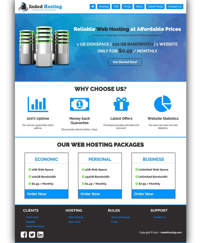Archived UnikBrushes website template 21
