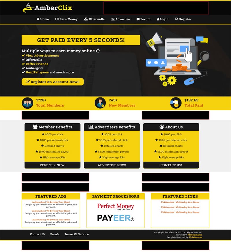 Archived UnikBrushes website template 26