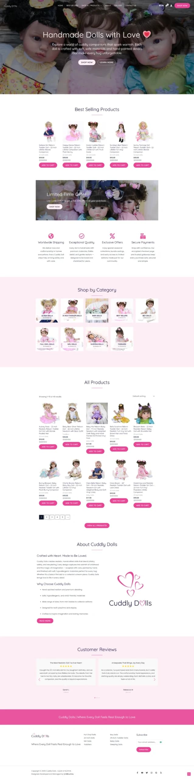Cuddly Dolls case study image 3