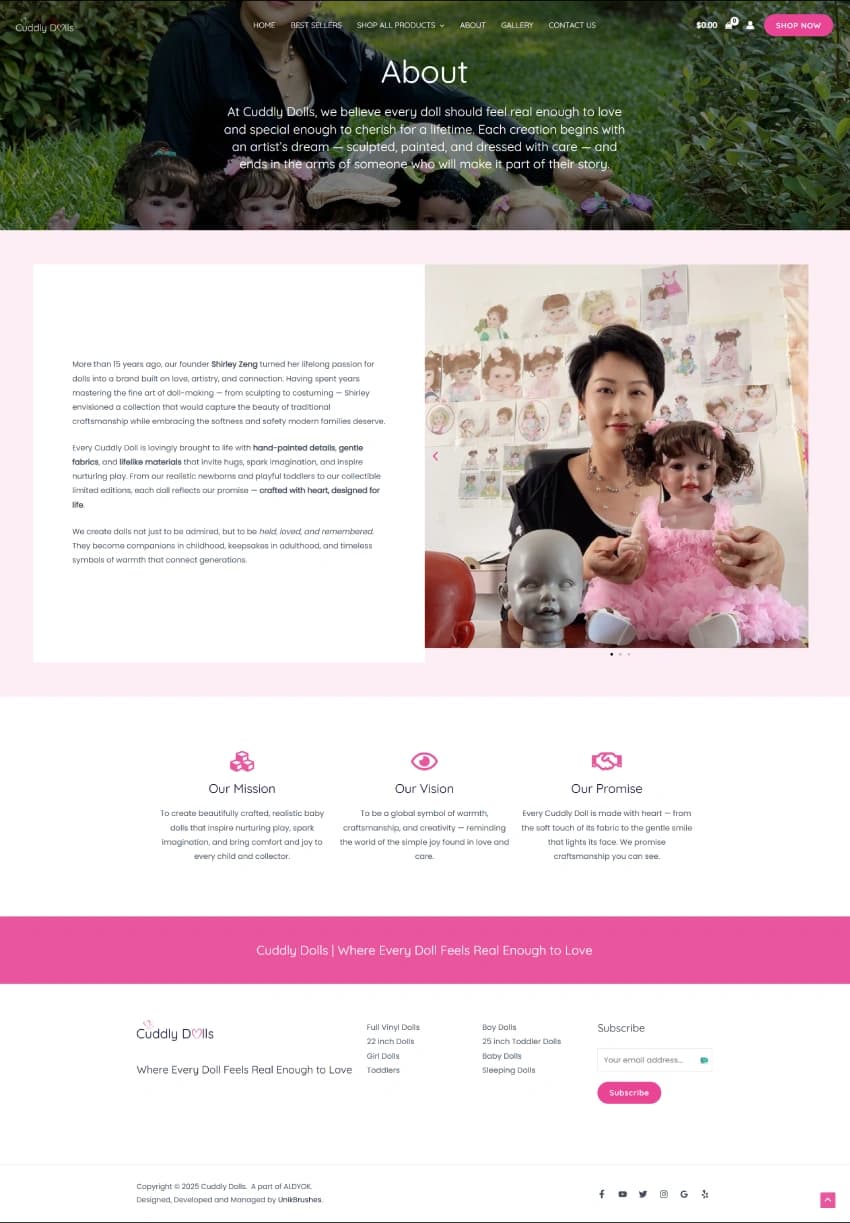 Cuddly Dolls case study image 7
