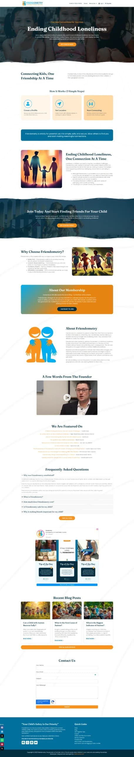Friendometry case study image 3
