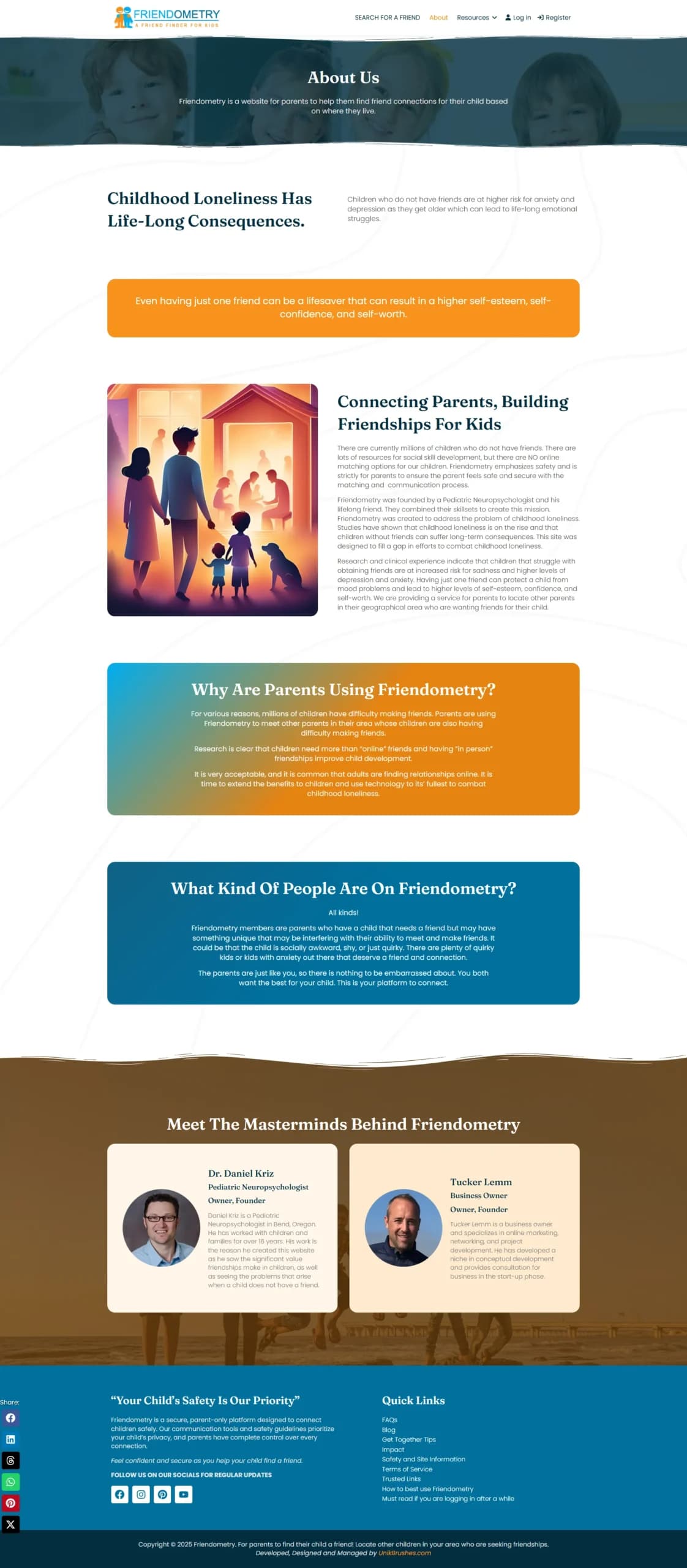 Friendometry case study image 5