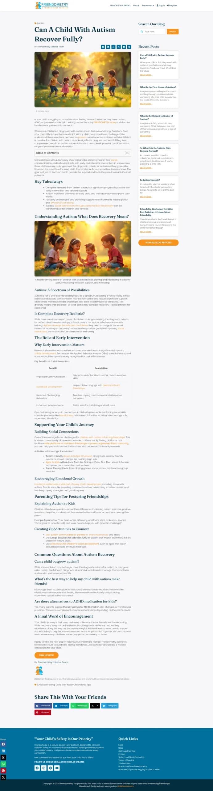 Friendometry case study image 7