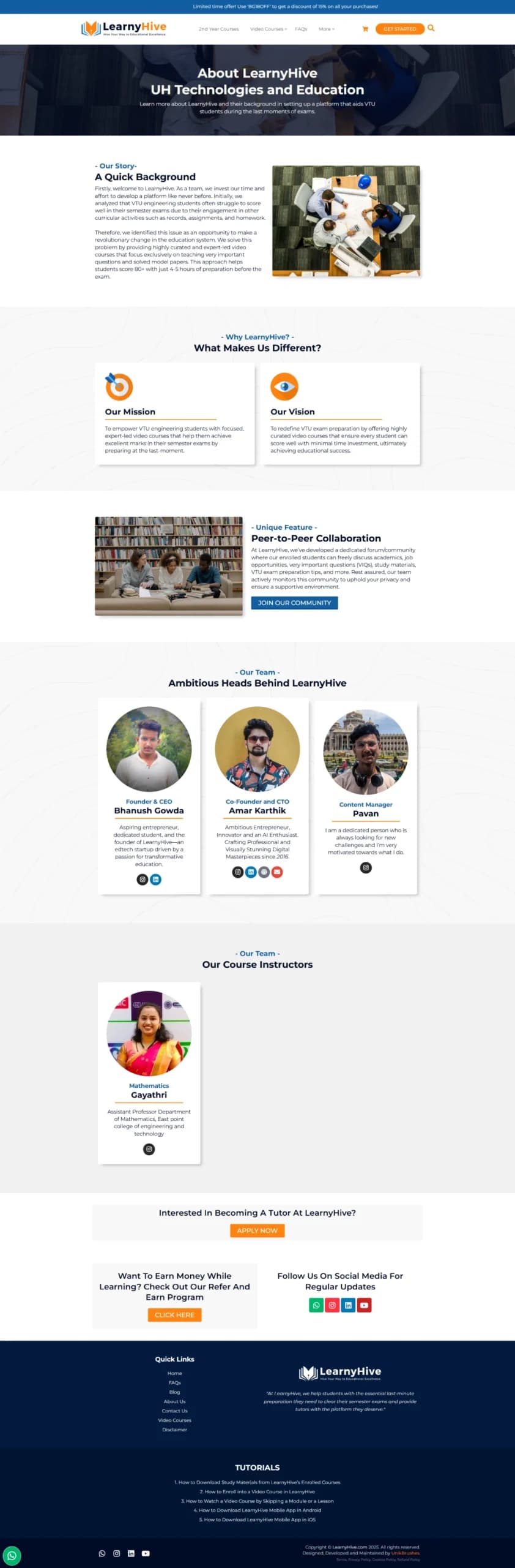 LearnyHive case study image 5
