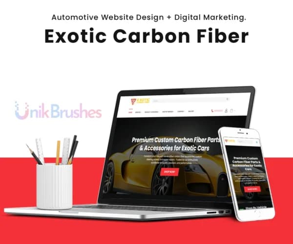 Portfolio preview for Exotic Carbon Fiber