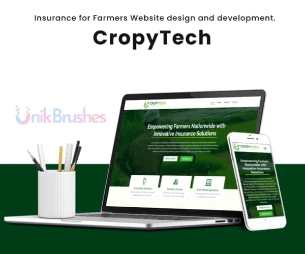 Portfolio preview for Cropytech