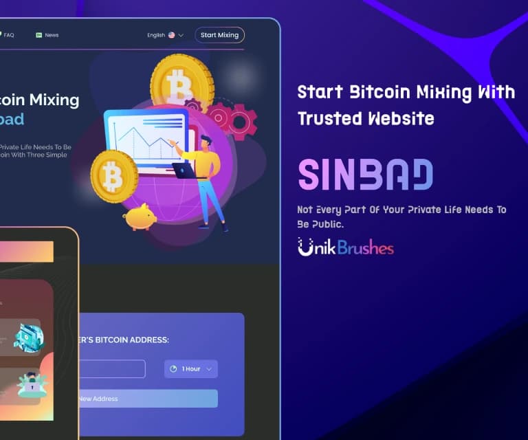 Portfolio preview for Sinbad