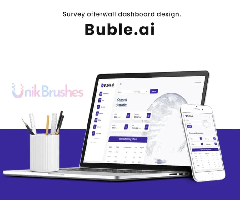 Portfolio preview for Buble AI