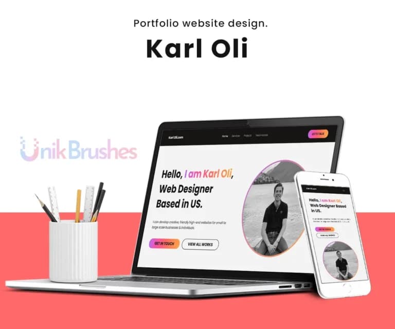 Portfolio preview for Karl Oli