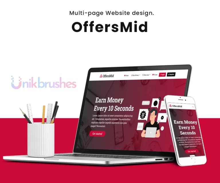 Portfolio preview for OffersMid