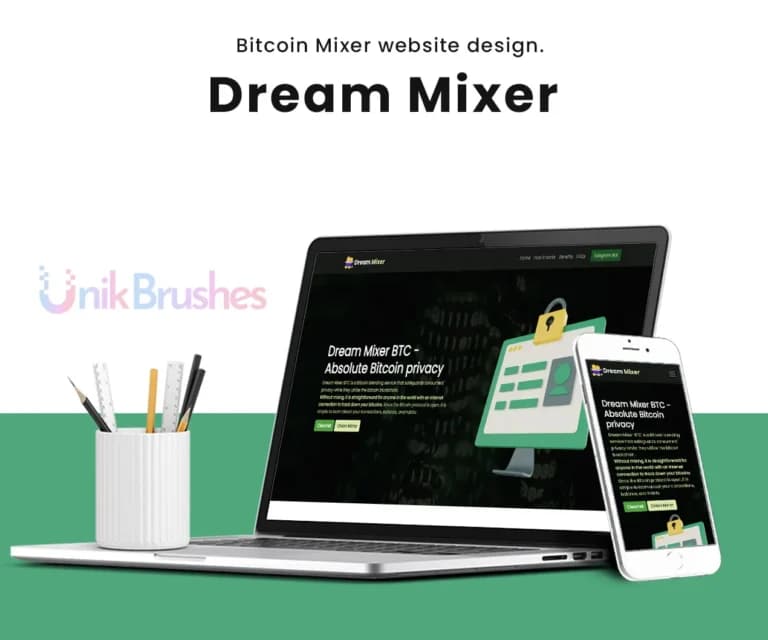 Portfolio preview for Dream Mixer