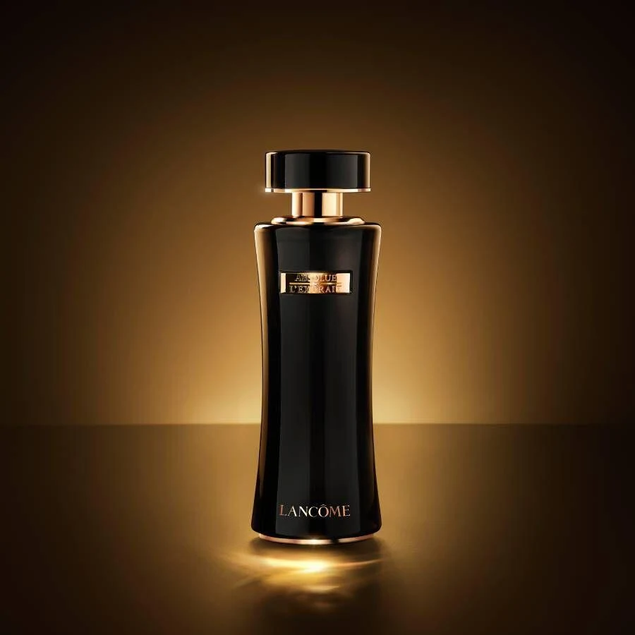 Golden perfume product reference for a creative moodboard